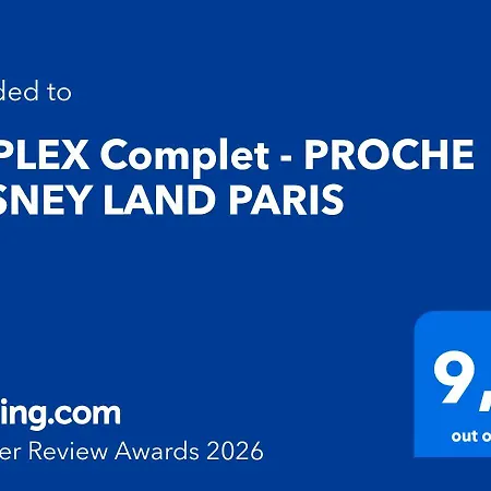 דירה Duplex Complet - Proche Dysney Land Paris *